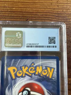 Pokemon TCG Gyarados Base Set Holo Rare Old CGC PSA 8.5 Slab Vintage WOTC #6 NM - Image 5