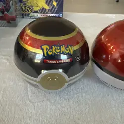 The Pokemon TCG Luxury Ball Pokeball Tins New Sealed Set Of 2 “A24” - Image 2