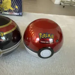 The Pokemon TCG Luxury Ball Pokeball Tins New Sealed Set Of 2 “A24” - Image 3