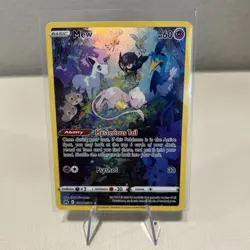 2023 Pokemon Mew #GG10 Crown Zenith Galarian Gallery Full Art Rare - Image 1