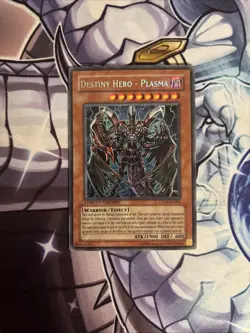 (YCL) Yu-Gi-Oh Destiny HERO - Plasma CT04-EN003 Secret Rare Limited Edition VLP - Image 1