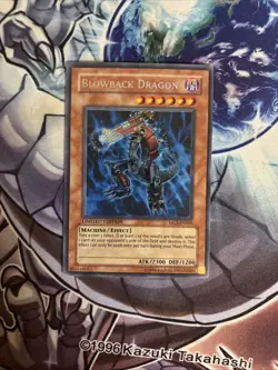 (YBL) Yu-Gi-Oh Blowback Dragon MC2-EN005 Limited Edition Secret Rare LP - Image 1