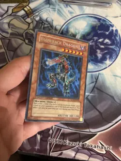 (YBL) Yu-Gi-Oh Blowback Dragon MC2-EN005 Limited Edition Secret Rare LP - Image 2