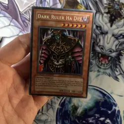 (EF) Yugioh Dark Ruler Ha Des MC1-EN006 Secret Rare Limited Edition LP - Image 3