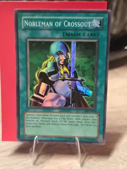 ☄ YuGiOh NOBLEMAN OF CROSSOUT Super Rare * PSV-034 * VLP/NMU - Image 2