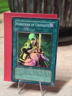 ☄ YuGiOh NOBLEMAN OF CROSSOUT Super Rare * PSV-034 * VLP/NMU - Image 3