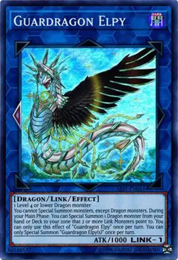 1x Yugioh SAST-EN051 Guardragon Elpy Super Rare Unlimited - Near Mint - Image 1