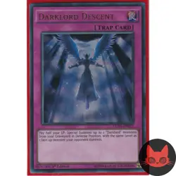 Yugioh Darklord Descent DUSA-EN023 Ultra Rare 1st Edition NM - Image 1