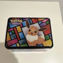 Pokemon Trading Card Game Bulk lot, vintage, new, code cards, Eve lunch tin+book - Image 2