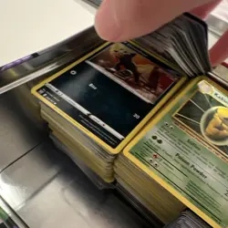 Pokemon Trading Card Game Bulk lot, vintage, new, code cards, Eve lunch tin+book - Image 3