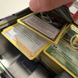 Pokemon Trading Card Game Bulk lot, vintage, new, code cards, Eve lunch tin+book - Image 4