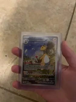 Pokemon TCG Ampharos Holo Rare 090/086 IR ENGLISH Chaos Rising Card - Image 3