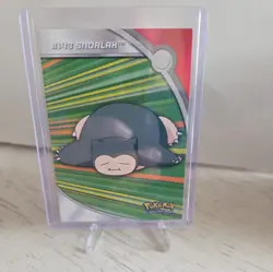 2000 Topps Pokemon TV Animation Series 3 Heroes & Villains Snorlax Ex-NM - Image 1