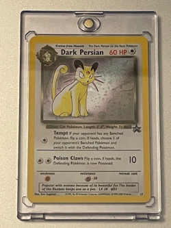 Pokemon TCG Dark Persian Promo Card 17 in Great Condition - Image 1