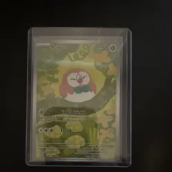 Pokemon TCG Rowlet 090/088 ME03: Perfect Order IR Holo 80 HP 30 Attack - Image 1