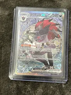 Pokemon TCG N's Zoroark EX 286/217 Ascended Hero’s Special Illustration Rare NM - Image 1