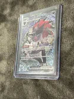 Pokemon TCG N's Zoroark EX 286/217 Ascended Hero’s Special Illustration Rare NM - Image 4