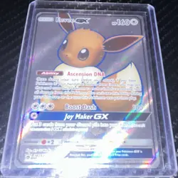 The Pokemon Company Eevee GX SM176 SM Promo Holo 160HP English Basic - Image 1