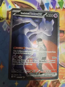 Pokemon TCG - Ascended Heroes - Team Rocket's Mewtwo ex SIR (281/217) - Image 2