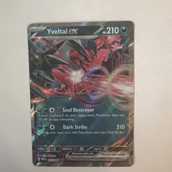 Pokemon Yveltal EX PERFECT ORDER 053/088 210HP 210Atk 2026 - Image 1