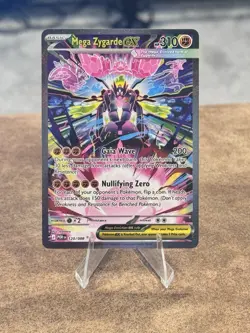 Pokemon TCG Mega Zygarde Ex 120/088 Perfect Order SIR NM - Image 1