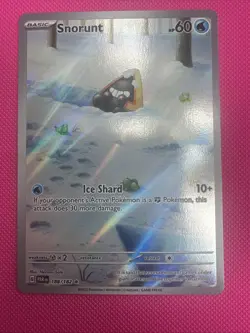 Pokemon TCG Snorunt 188/182 SV04: Paradox Rift Illustration Rare Holo 60HP - Image 1