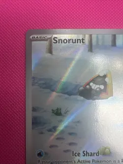 Pokemon TCG Snorunt 188/182 SV04: Paradox Rift Illustration Rare Holo 60HP - Image 2