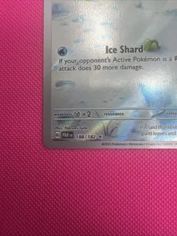 Pokemon TCG Snorunt 188/182 SV04: Paradox Rift Illustration Rare Holo 60HP - Image 5