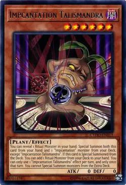 3x Yugioh CYHO-EN013 Impcantation Talismandra Rare NM - Image 1