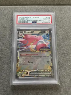 Blissey EX # 134 | Pokemon TCG 2025 Snorlax/Blissey Special Collection | PSA 10 - Image 3