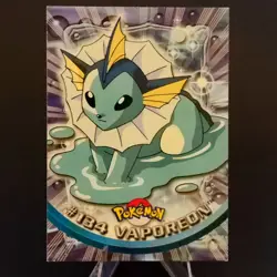 Vaporeon #134 - Topps TV Animation Series 3 Set Pokemon TCG - Vintage 2000 - Image 1