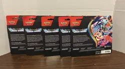 Pokemon Chaos Rising 3 Pack Blister Lot of 5 NEW - Image 2