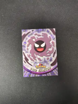 #92 Gastly Topps Series 1 Blue Logo Non-Holo Pokemon TCG LP - Image 1