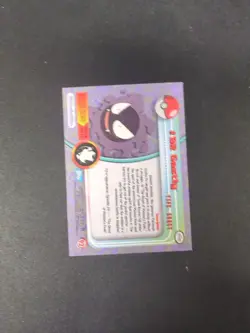 #92 Gastly Topps Series 1 Blue Logo Non-Holo Pokemon TCG LP - Image 2