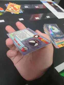 #92 Gastly Topps Series 1 Blue Logo Non-Holo Pokemon TCG LP - Image 5