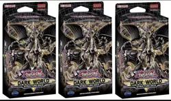3x YUGIOH DARK WORLD STRUCTURE DECK (FACTORY SEALED) NEW 83717859567 - Image 1