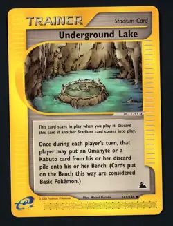 Underground Lake NM - 141/144 Skyridge - Pokemon 2003 WOTC (B) - Image 1