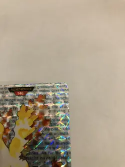 1995 Japanese Pokemon Moltres Holo Prism Bandai Game Freak Nintendo Rare #146 - Image 5