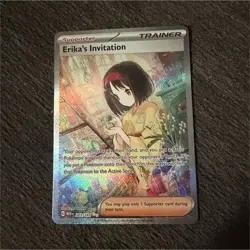 Erika's Invitation 203/165 SV 151 Special Illustration Rare Holo - Image 1