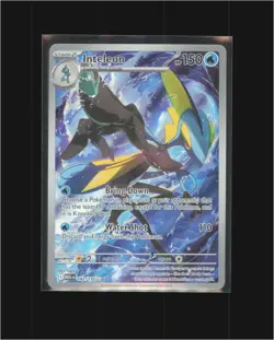 Inteleon 142/132 Illustration Rare Mega Evolution Pokemon Near Mint - Image 1