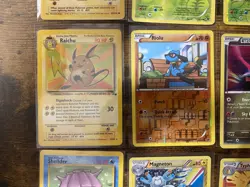 Vintage-Mid Era Pokemon TCG Regular, Reverse Holos, Holos! Lot Of 18 MP-NM! - Image 5
