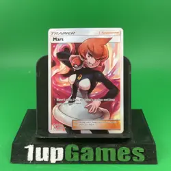 Pokemon TCG Mars 154/156 SM-Ultra Prism Full Art Holo Ultra Rare Trainer LP - Image 1