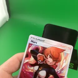 Pokemon TCG Mars 154/156 SM-Ultra Prism Full Art Holo Ultra Rare Trainer LP - Image 3