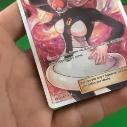 Pokemon TCG Mars 154/156 SM-Ultra Prism Full Art Holo Ultra Rare Trainer LP - Image 4