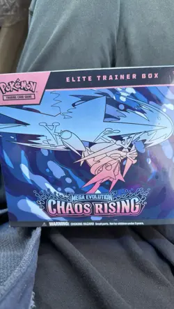 Pokemon Mega Evolution Chaos Rising Elite Trainer Box ETB SEALED IN HAND - Image 1