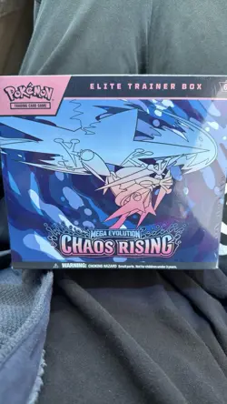 Pokemon Mega Evolution Chaos Rising Elite Trainer Box ETB SEALED IN HAND - Image 2
