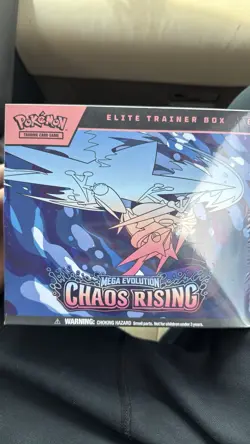 Pokemon Mega Evolution Chaos Rising Elite Trainer Box ETB SEALED IN HAND - Image 3