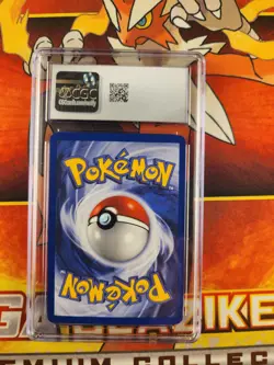 2000 Pokemon The Rocket's Trap 19/132 1st Edition Holo SWIRL cgc 10 Gym Heroes - Image 2