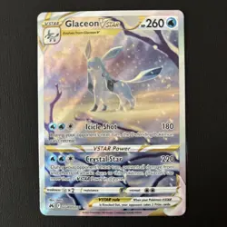 Pokemon Glaceon VSTAR GG40/GG70 Crown Zenith Galarian Gallery Ultra Rare Holo - Image 1