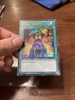 Yu-Gi-Oh! Royal Tribute LCYW-EN195 Ultra Rare Unlimited Edition Lightly Played - Image 4